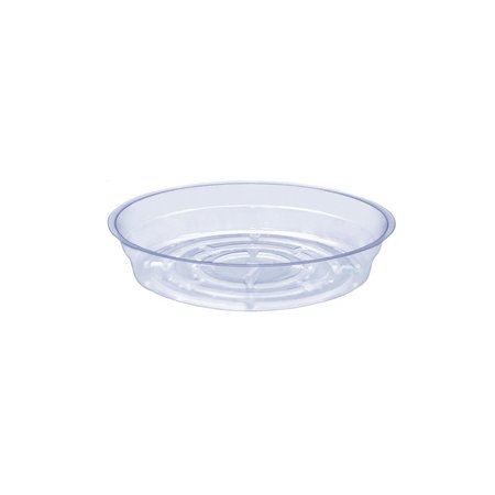 CURTIS 7 in. Vinyl Plant Saucer, Clear 5035721